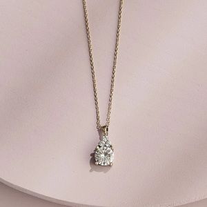 Olive + Piper Chloe Pendant Necklace 14K Gold Plated